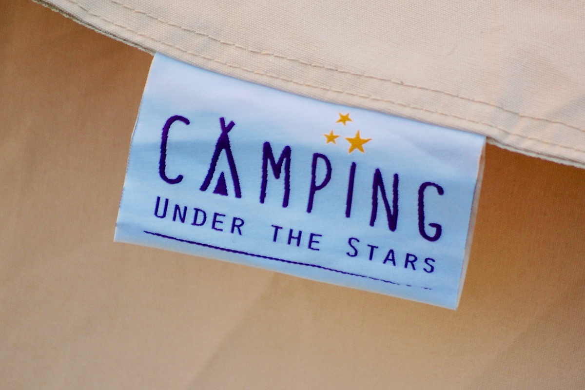Camping under the stars...